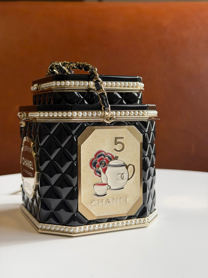 Chanel 2024 Paris Manchester Tea Box Minaudière