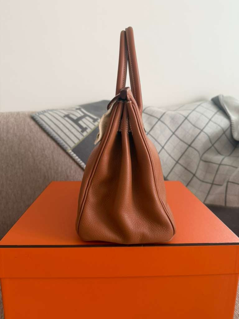 Hermès Birkin 30 Gold Togo Gold Hardware