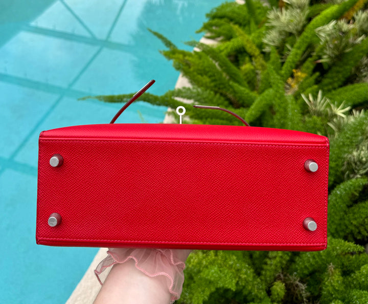 Hermes 2018 Rouge Casaque Epsom Kelly 25