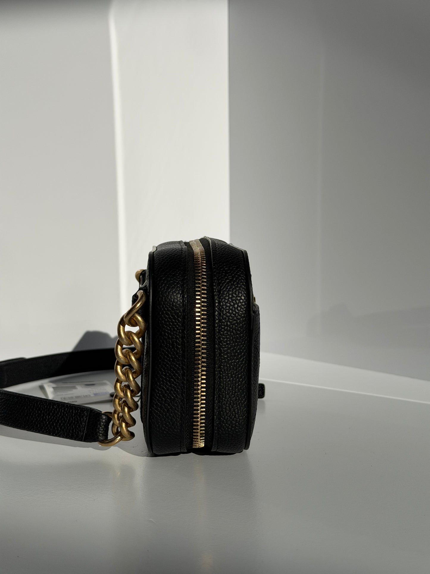 Chanel 2019 CC Stitched Caviar Waist Belt Bag