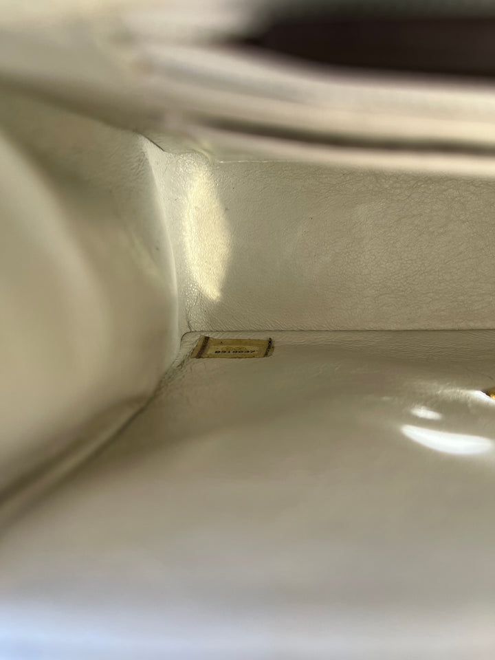 Chanel Cream Caviar Vintage Mini Square Flap Bag