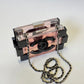 Chanel Plexiglass Pink Barcode Lego Minaudiere