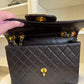 Chanel Chocolate Brown Vintage Lambskin Jumbo Flap Bag