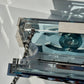 Chanel Plexiglass Blue & Silver Barcode Lego Minaudiere
