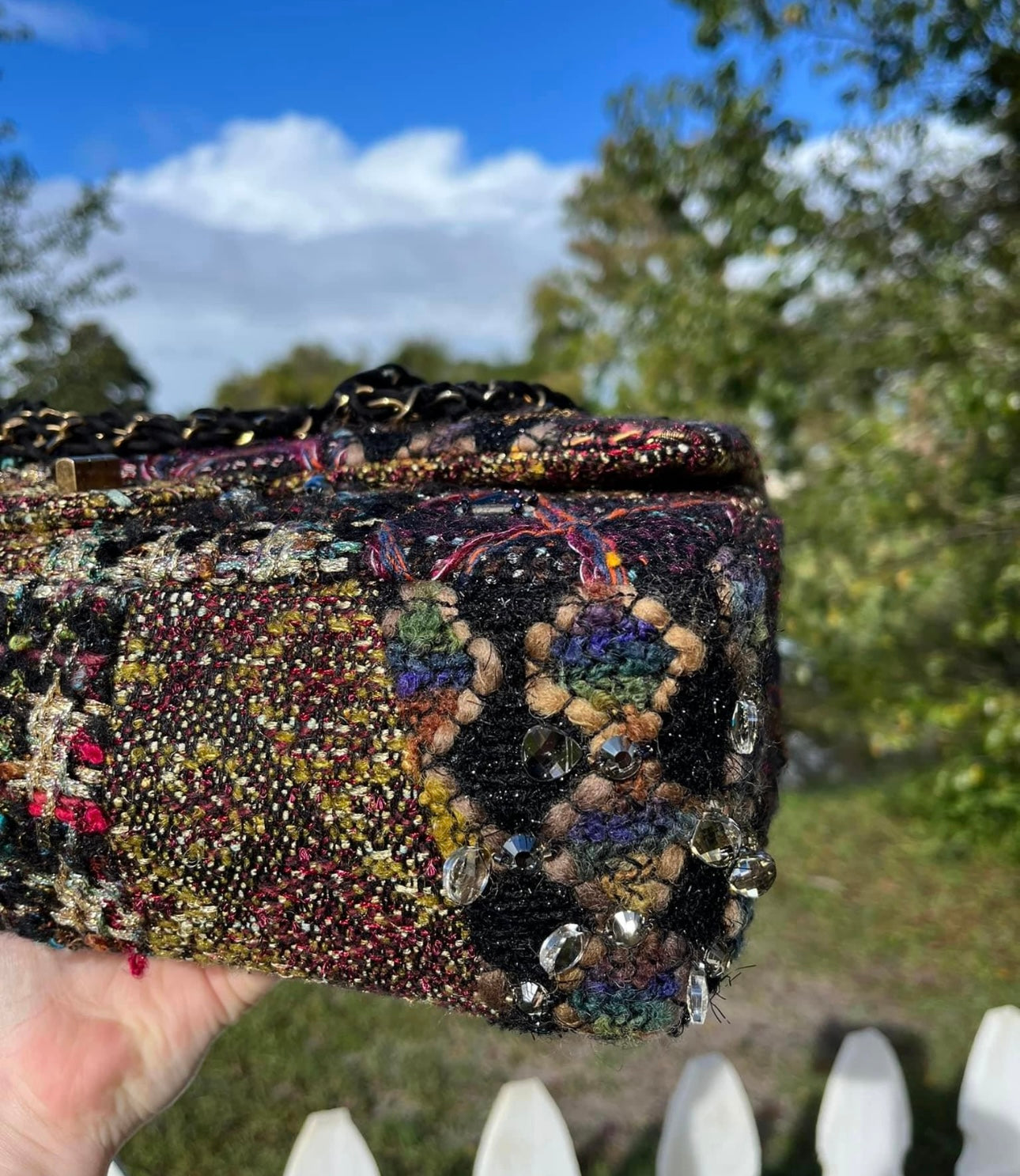 Chanel Tweed Paris/Byzance Limited Edition 2.55 Reissue Flap Bag