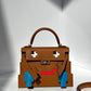 Hermes "Quelle Idolle" Gold Picto Kelly Doll