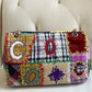 Chanel Jumbo Multicolor Patchwork Flap Bag