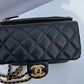 Chanel Black Shiny Caviar Pick Me Up Belt Bag