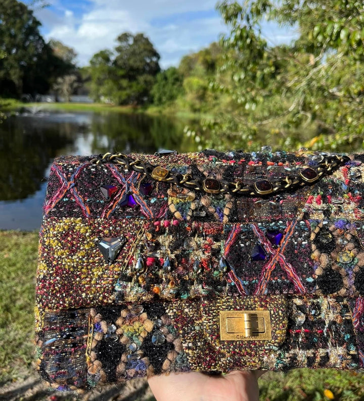Chanel Tweed Paris/Byzance Limited Edition 2.55 Reissue Flap Bag