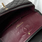 Chanel Small Black Lambskin Classic Flap Bag + GHW