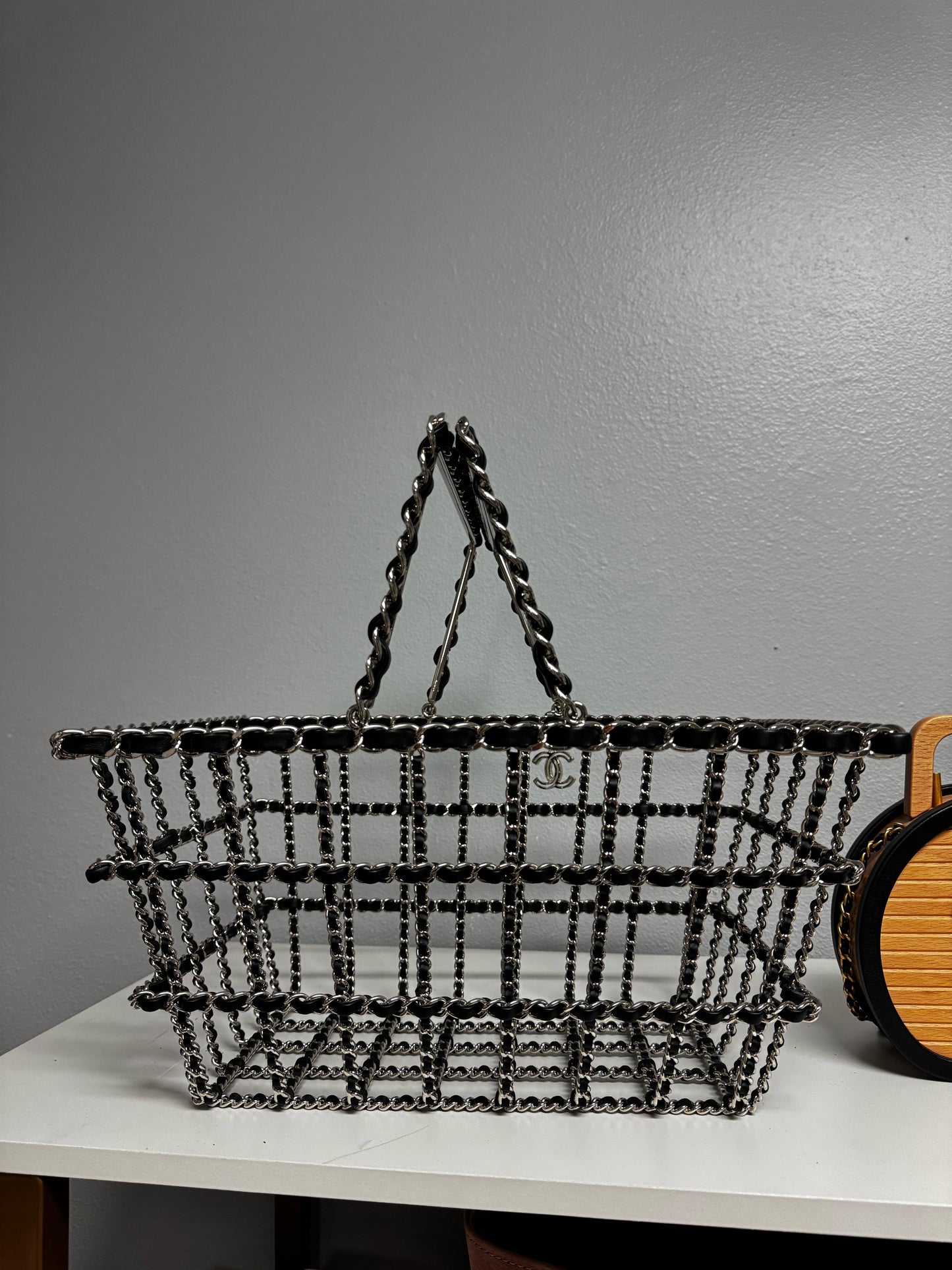 Chanel 2014 Large Supermarket Collectors Grocery Basket Minaudiere