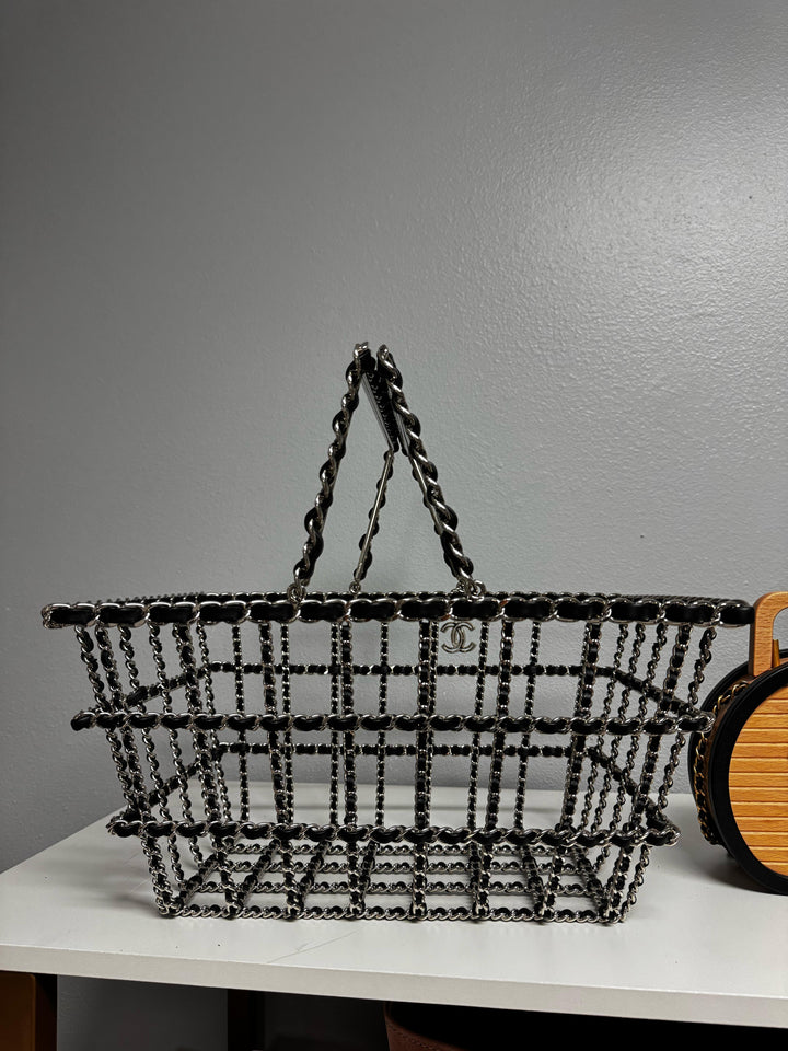 Chanel 2014 Large Supermarket Collectors Grocery Basket Minaudiere
