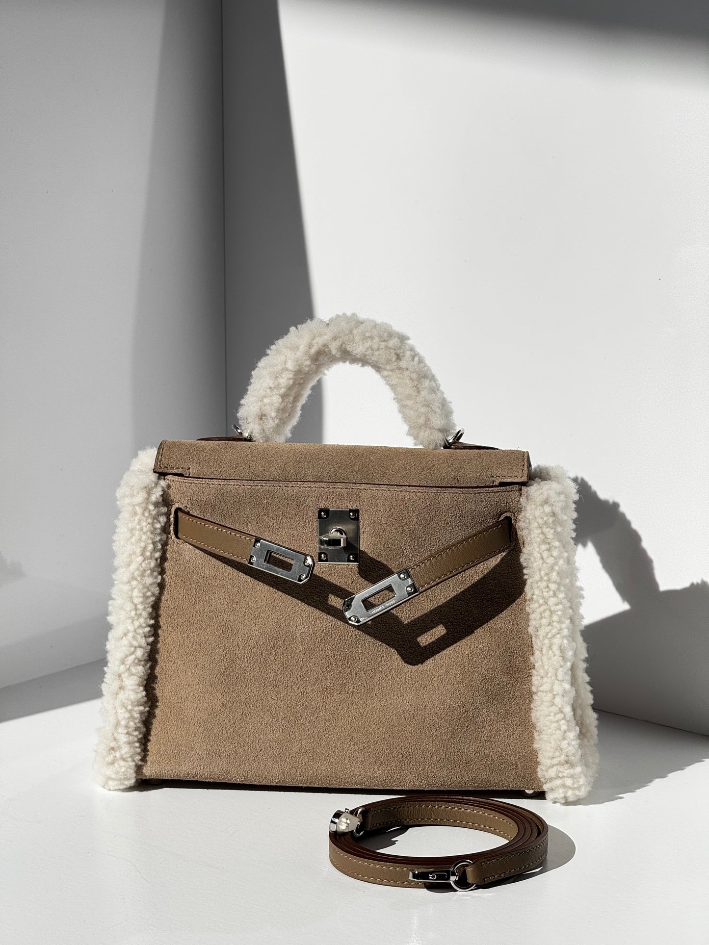 Hermes Etoupe Teddy Kelly 20