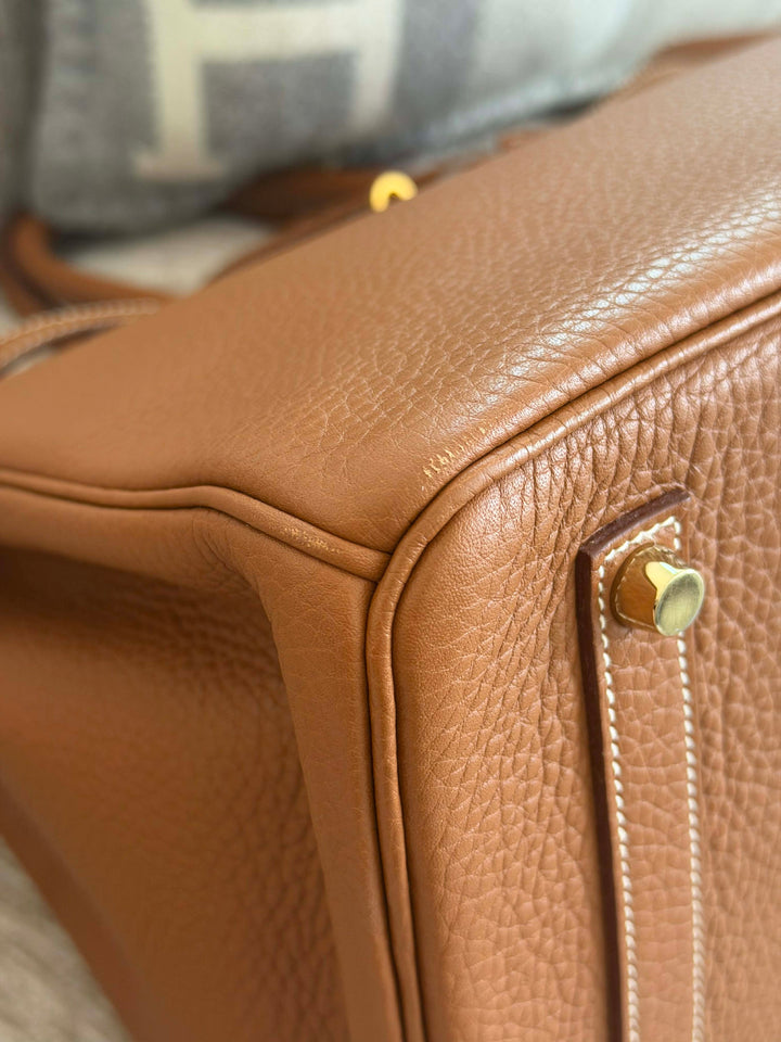 Hermès Birkin 35 Gold Gold Hardware 2015