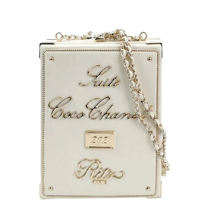 Chanel Coco in Ritz Key Card Minaudiere Embellished Lambskin