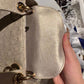 Lady Dior Champagne Ostrich Mini Top Handle