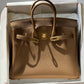 NIB 2024 Hermes Alezan Togo Birkin 25