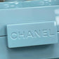 Chanel Baby Blue Plexiglass Lego Minaudiere