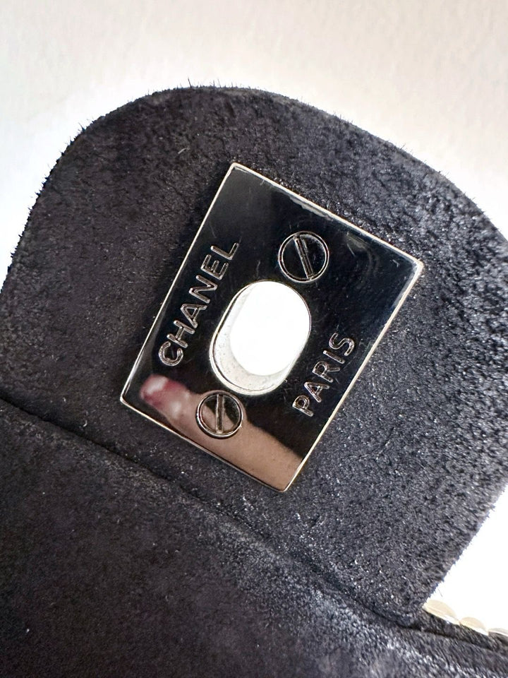 Chanel 2014 Pearl Embellished Mini Flap