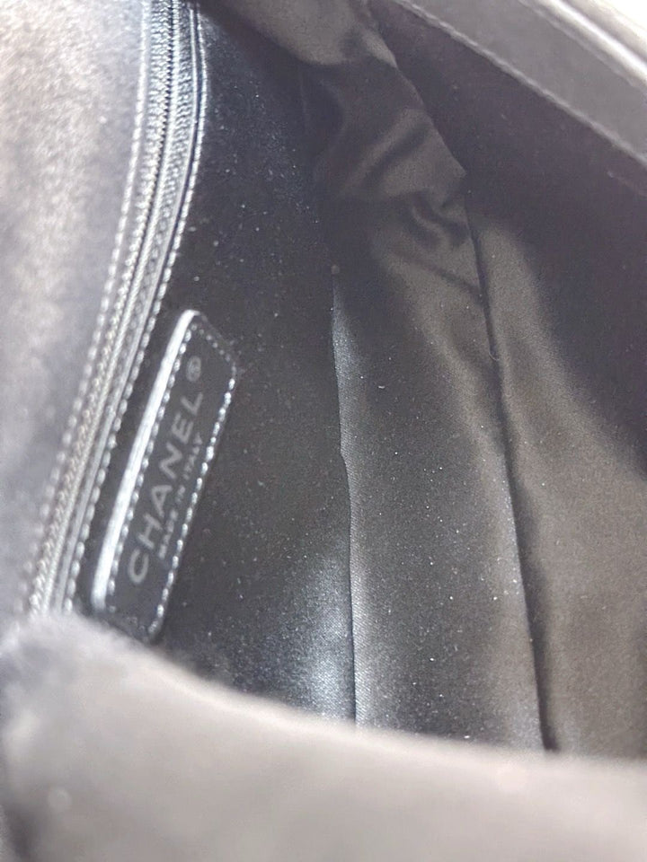 Chanel 2014 Pearl Embellished Mini Flap