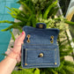 Chanel 23A Blue Denim Double You Crossbody