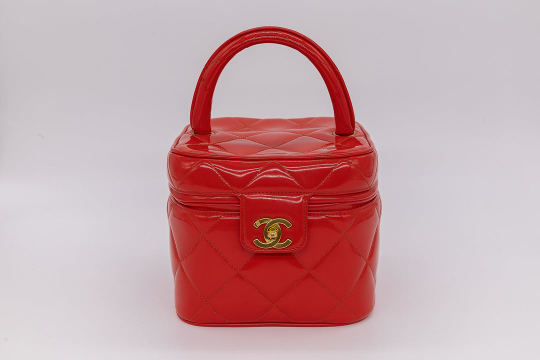 Chanel 1995 Barbie Collection Red Vanity Case
