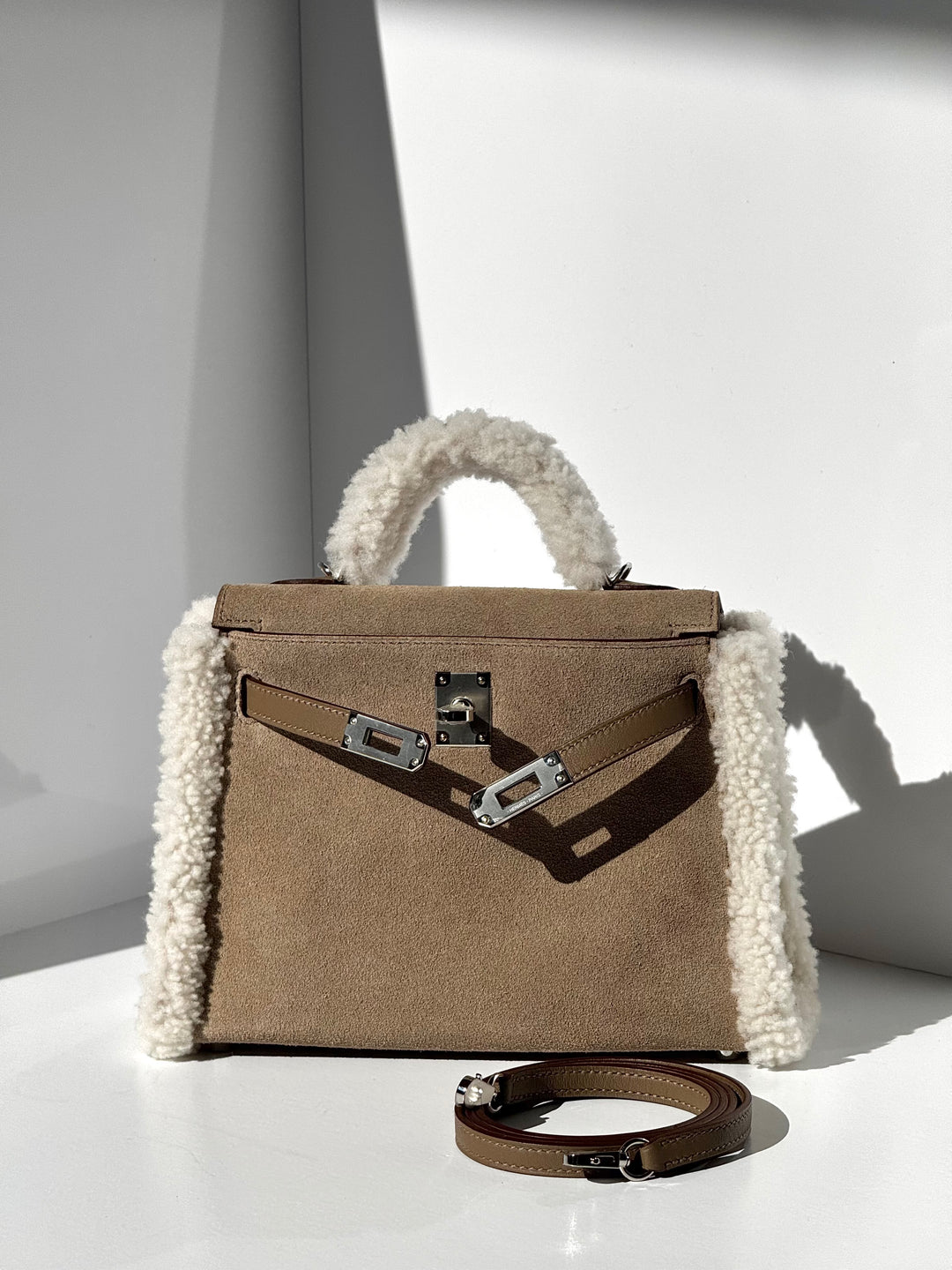 Hermes Etoupe Teddy Kelly 20