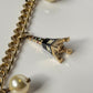 Chanel “Devil Wears Prada” Gold Charm Costume Necklace