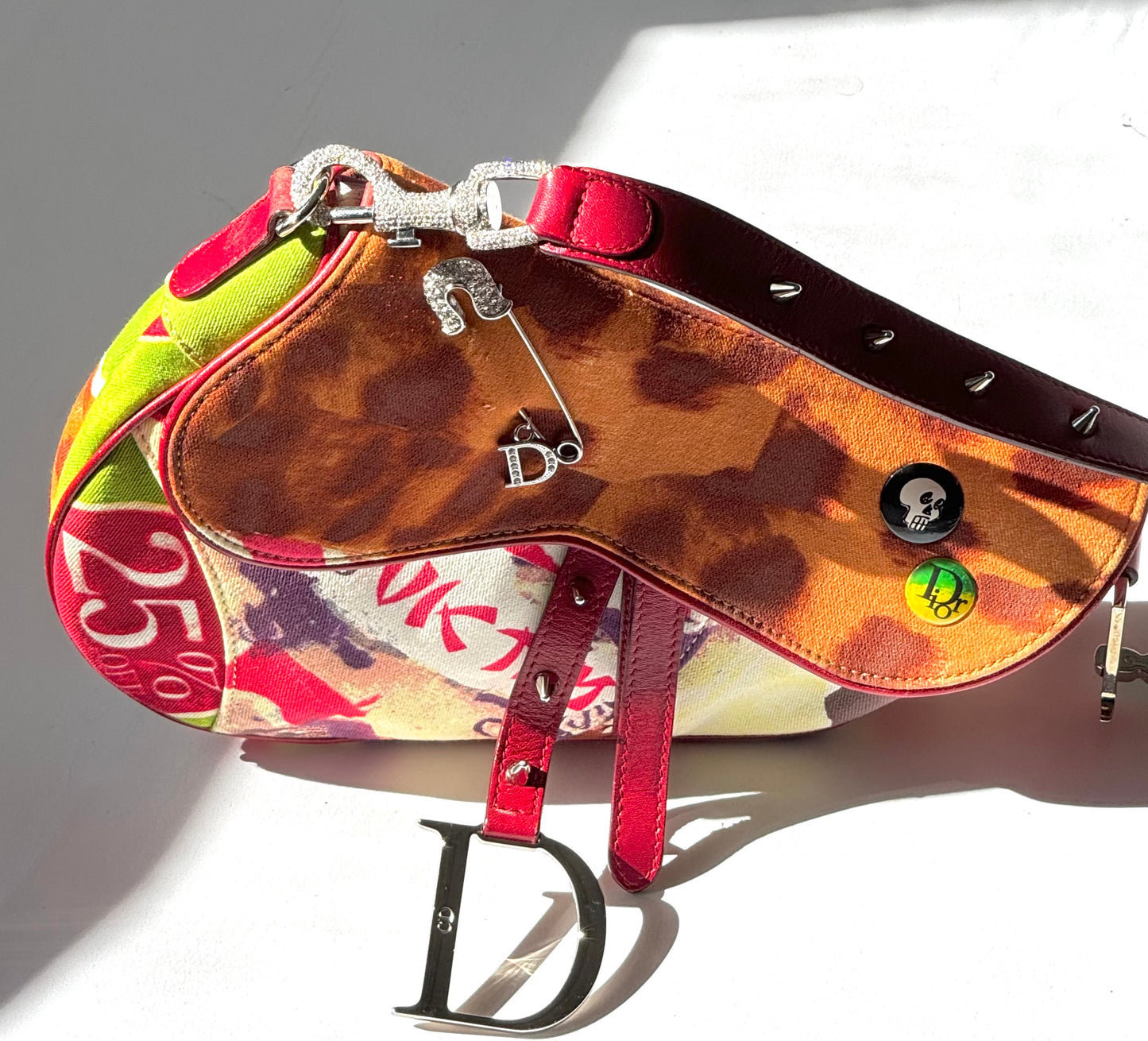 Christian Dior 2003 Limited Edition Victim Saddle Bag