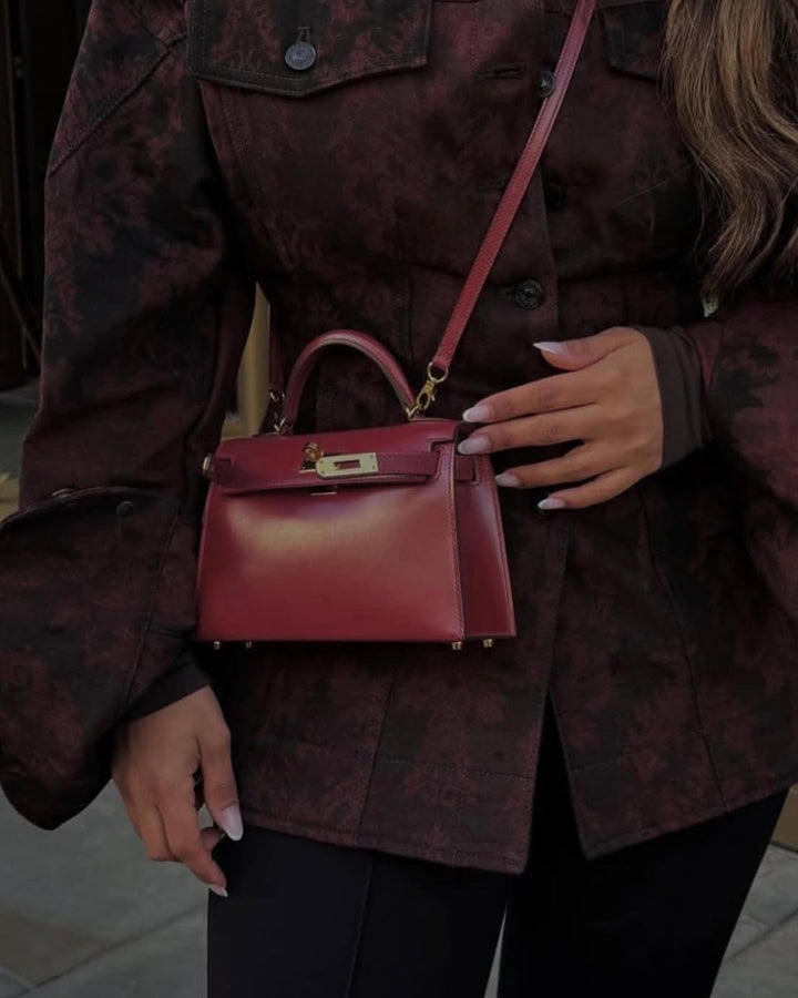 Hermès Mini Kelly Sellier 20 Rouge H Box Calf Leather Gold Hardware 2025