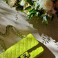 Chanel 21S Yellow Neon Lambskin Medium Flap Bag