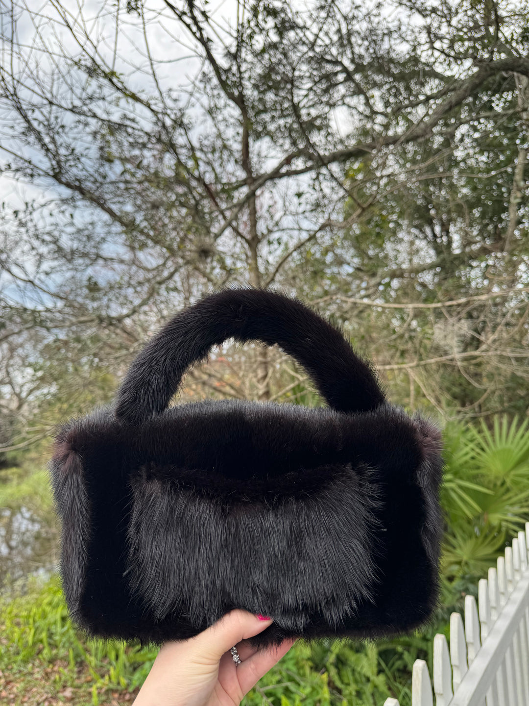 Chanel Vintage RARE Mink Kelly Parent & Child Set