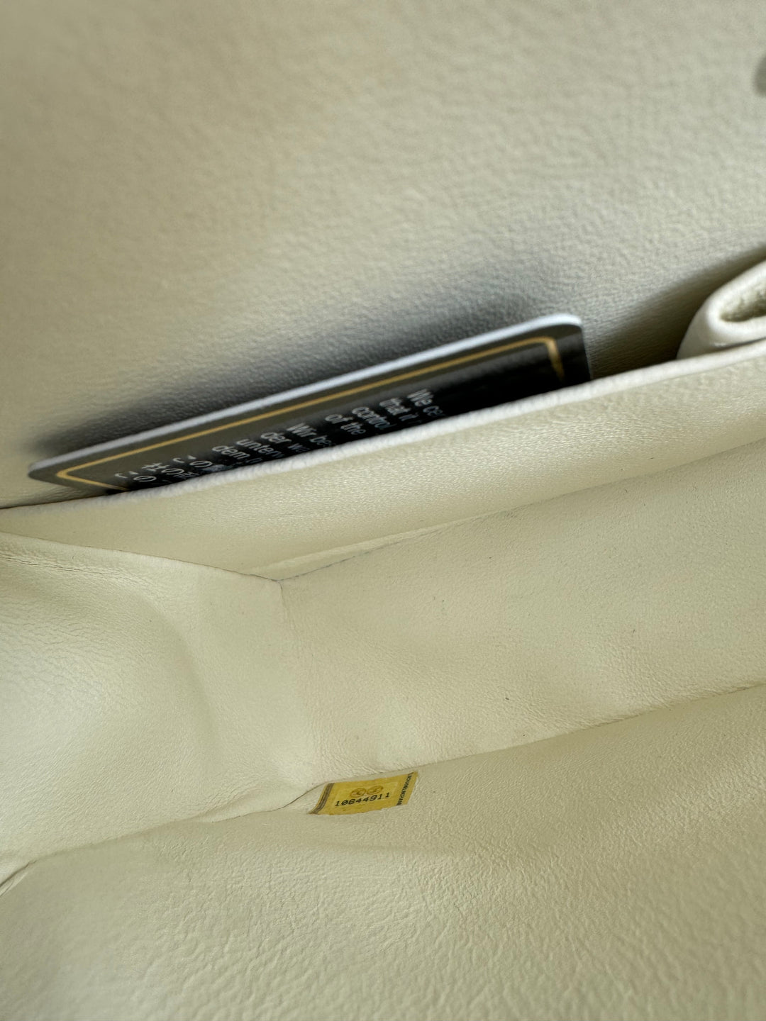 Chanel Medium White Classic Caviar Flap Bag