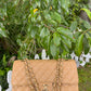 Chanel Vintage Dark Beige Medium Caviar Double Flap Bag