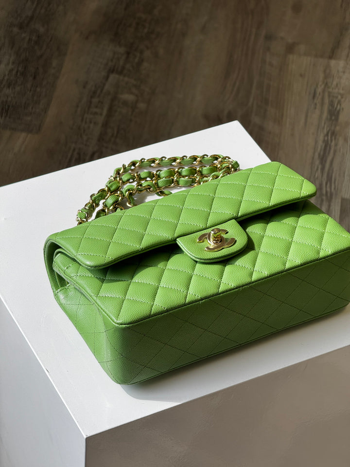 Chanel 23C Small Caviar Classic Flap Bag