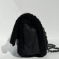 Chanel Medium Black Shearling Coco Neige Flap