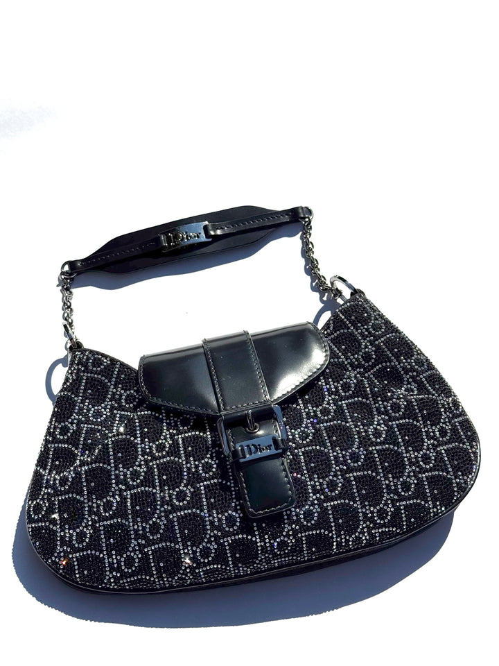 Dior 2003 Limited Edition Crystal Shoulder Bag