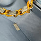 Chanel Baby Blue 24K Medium Caviar Diana Flap Bag