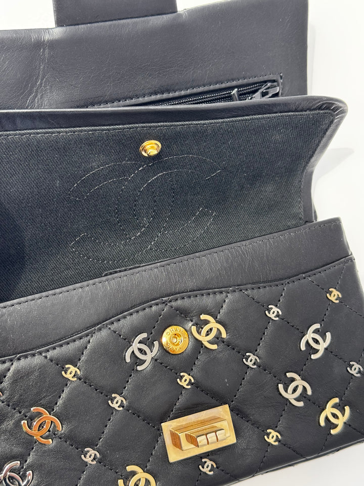 Chanel Vintage Punk Charms 224 Mini Reissue Flap Bag