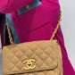 Chanel 24K Vintage Raffia Large Flap