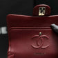 Chanel 19b Burgundy Small Caviar Classic Flap