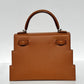 Hermes "Quelle Idolle" Gold Picto Kelly Doll