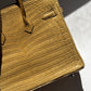 Hermes Matte Crocodile Poussiere Birkin 25 PHW