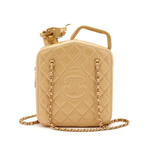 Chanel 2015 Paris Dubai Night Gas Tank Jerry Can Statement Bag Collector's Item