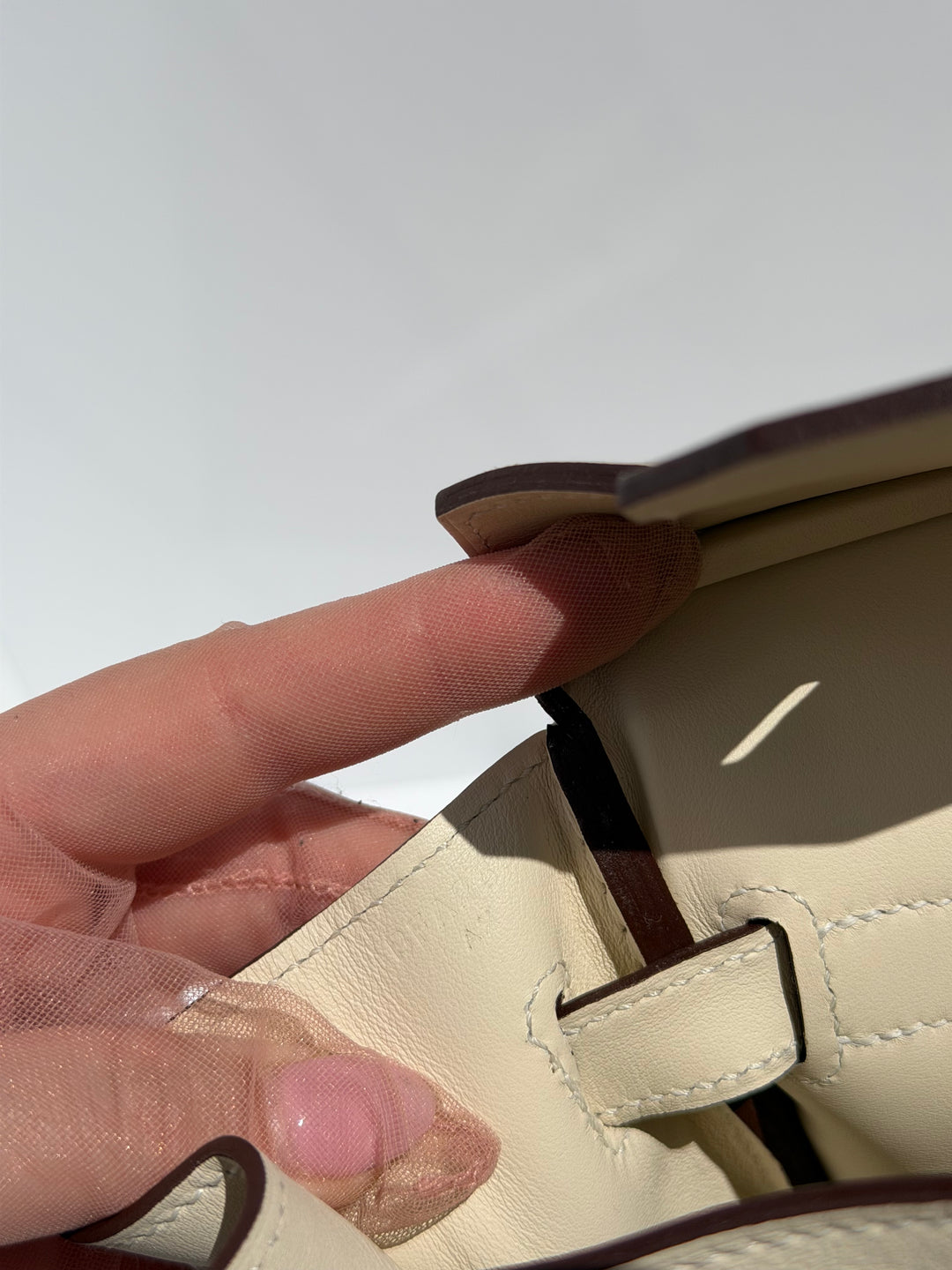 Hermès Birkin 30 Colormatic Swift Nata Palladium Hardware