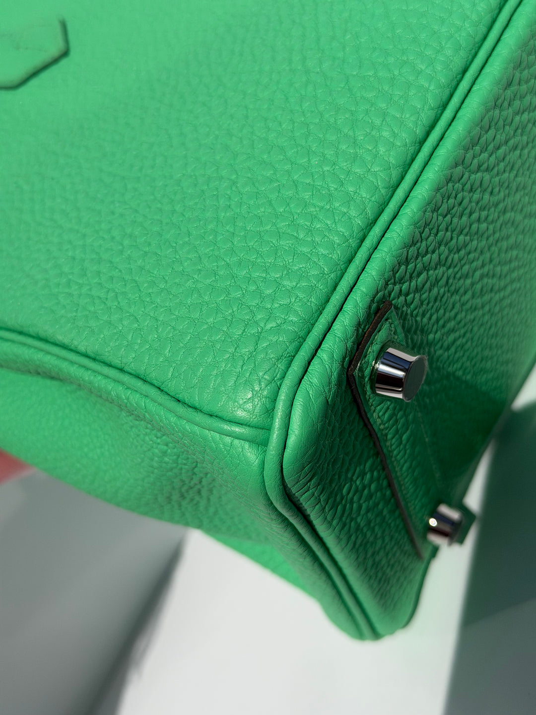 Hermès Birkin 25 Vert Comics Togo Palladium Hardware 2023