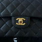 Chanel Small Black Caviar Classic Flap Bag + GHW