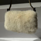 Fendi Mini Mink Fur Embellished Baguette