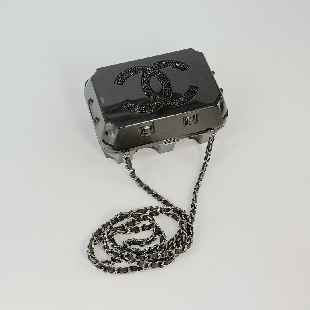 Chanel 2014 Supermarket Runway Egg Carton Minaudiere