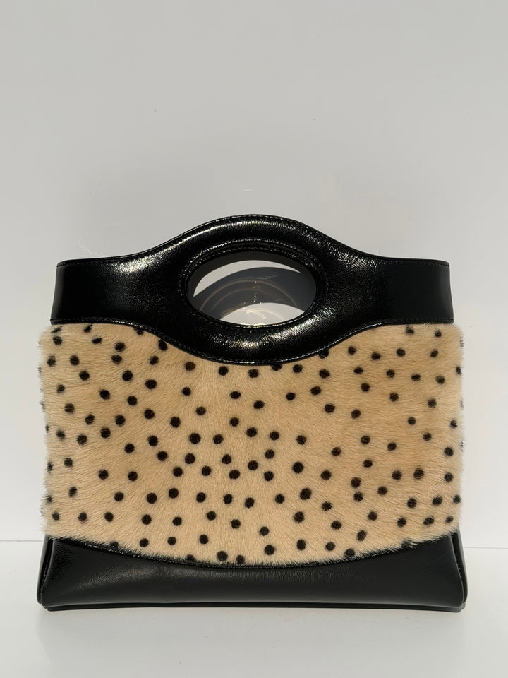Chanel 31 Mini Shopper Cheetah Print Pony Hair & Black Shiny Lambskin Gold Hardware Métiers d’Art 2026